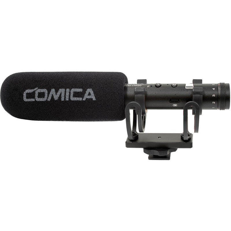 Comica Audio Shotgun Microphone for Professional Video Shooting