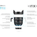 IRIX 11mm T4.3 Cine Lens (Canon RF, Feet)