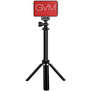 GVM Variable-Color On-Camera LED Light Kit with Mini Tripod & Suction Mount