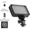 GVM Variable-Color On-Camera LED Light Kit with Mini Tripod & Suction Mount