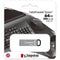 Kingston 64GB DataTraveler Kyson USB 3.2 Gen 1 Flash Drive