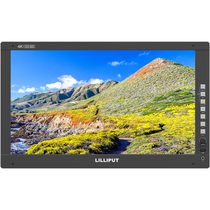 Lilliput Q17 17.3" 12G-SDI/HDMI HDR Monitor (Gold Mount)