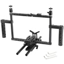 CAMVATE Cage-Style Camera Rig with Baseplate & Dual Handgrips