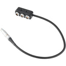 CAMVATE 1-to-3 Power Splitter Cable (RS 3-Pin Male to Dual 0B 2-Pin & RS 3-Pin Female)