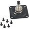 CAMVATE Square Wall/Ceiling Mount Plate with 5/8" Stud & 1/4"-20 Stand Adapter