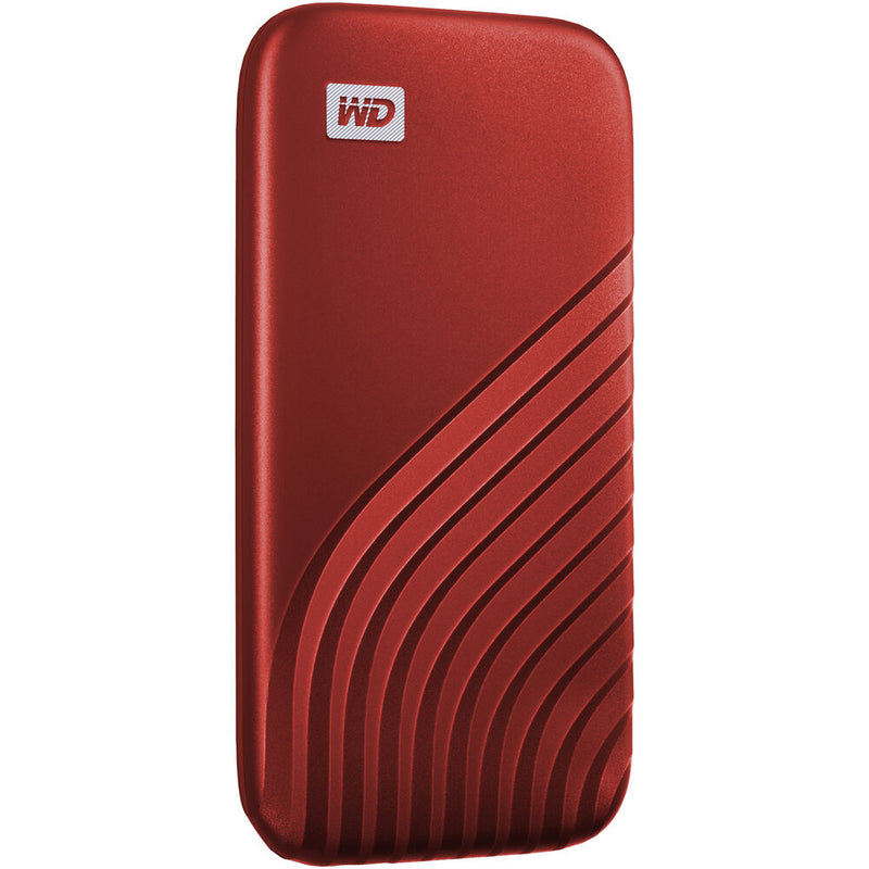 WD 1TB My Passport SSD USB 3.2 Gen 2 Type-C Portable SSD (Red)