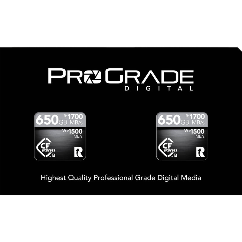 ProGrade Digital 325GB CFexpress 2.0 Cobalt Memory Card (2-Pack)