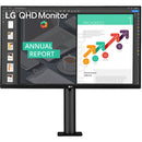 LG 27BN88Q-B 27" 16:9 IPS Monitor with Ergonomic Stand