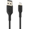 Belkin Boost Charge Lightning to USB Type-A Cable (3.3', Black)