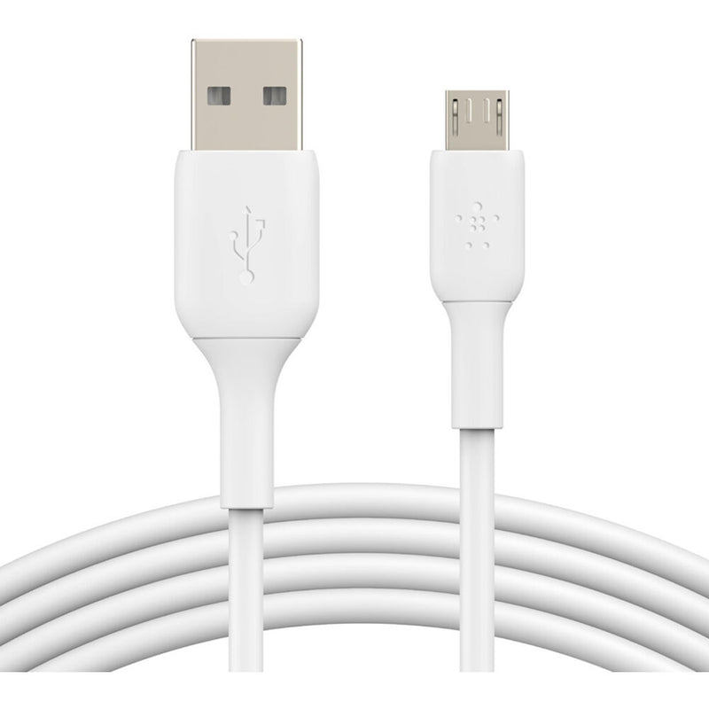 Belkin Boost Charge USB Type-A to Micro-USB Cable (3.3', White)