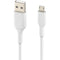 Belkin Boost Charge USB Type-A to Micro-USB Cable (3.3', White)