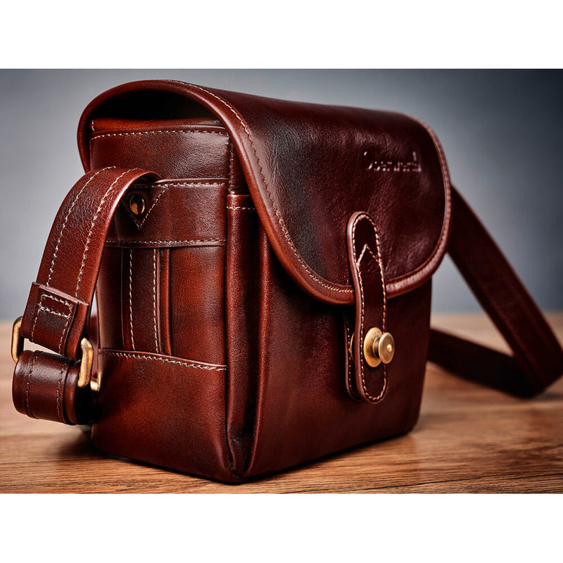 Oberwerth Bayreuth Vintage Camera Bag (Brown Leather)