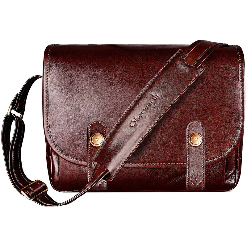 Oberwerth Freiburg Vintage Leather Camera Bag (Rusty Brown)