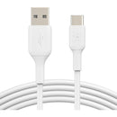 Belkin Boost Charge USB Type-A to C Cable (3.3', White)