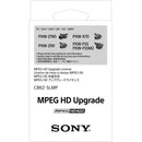 Sony MPEG HD Recording Upgrade License