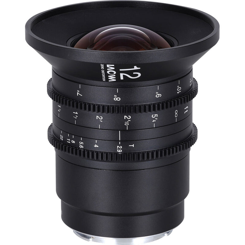 Venus Optics Laowa 12mm T2.9 Zero-D Cine Lens (Canon RF, Feet)