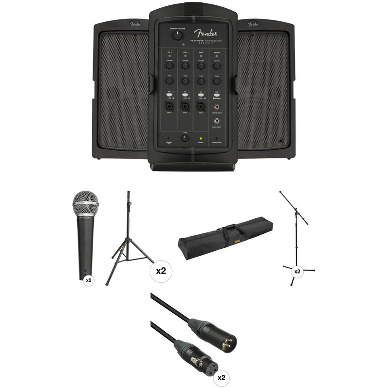 Fender Passport Event Series 2 Portable Powered PA System (375W)