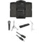 Fender Passport Conference Series 2 Portable Powered PA Kit with Microphones, Stands, Bag, and Cables