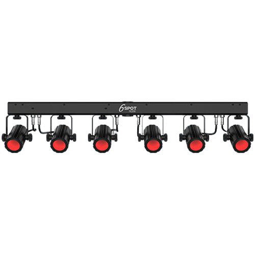 CHAUVET DJ 6Spot RGBW Complete Pack-N-Go Lighting Solution