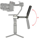 Niceyrig Leather Side Handle with NATO Clamp for Select Handheld Gimbals