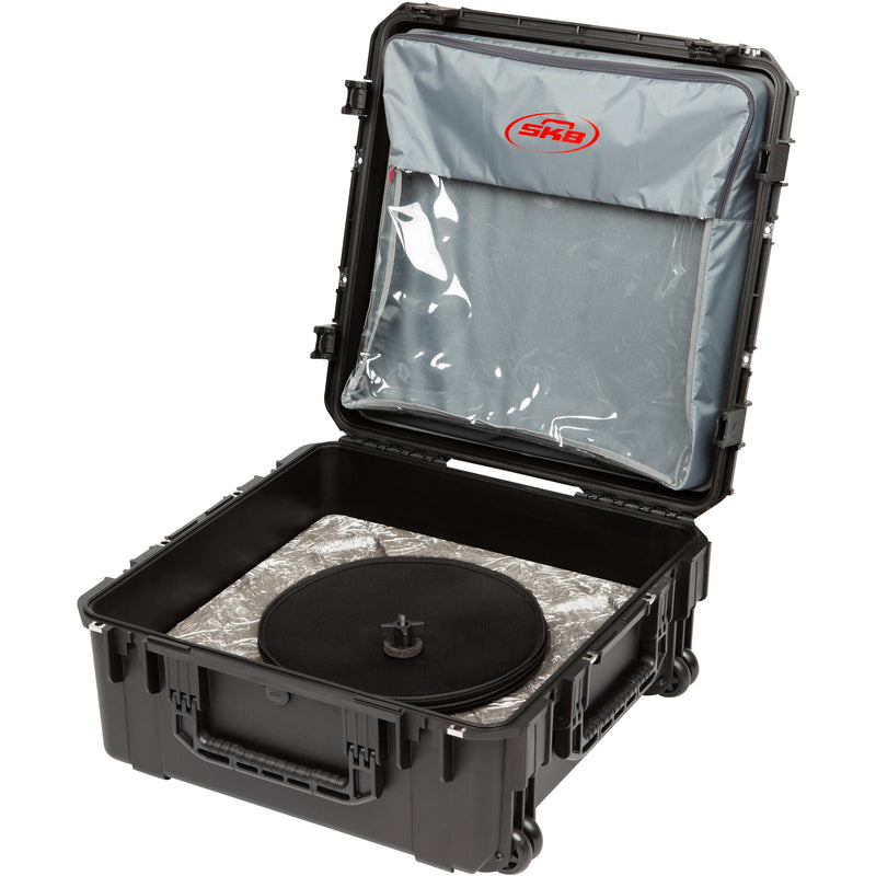 SKB ISeries Cymbal Flyer with Head Storage, Locking TSA Latches & Wheels