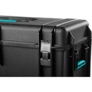 HPRC 4800 Wheeled Rolling Resin Hard Case with Cubed Foam (Black)