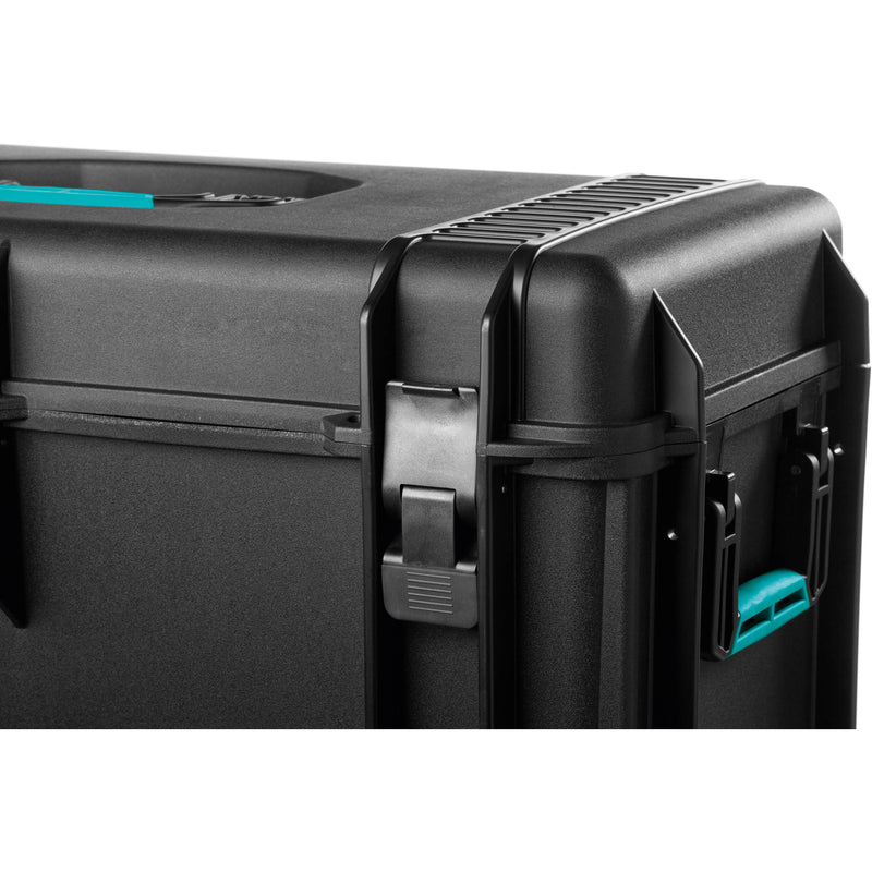 HPRC 4800 Wheeled Rolling Resin Hard Case with Cubed Foam (Black)