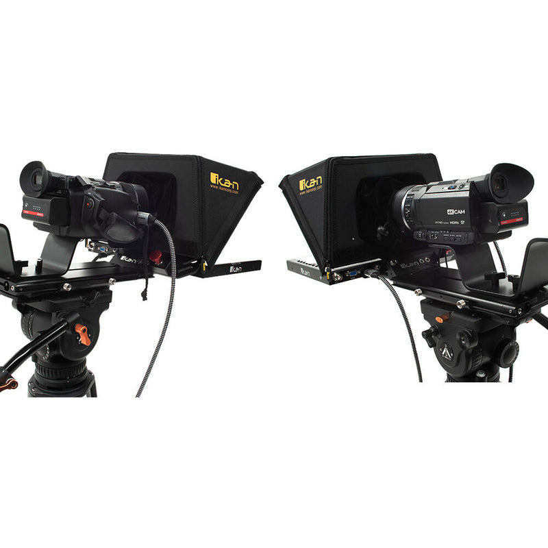 ikan P2P Interview System with 2 x 12" Teleprompters