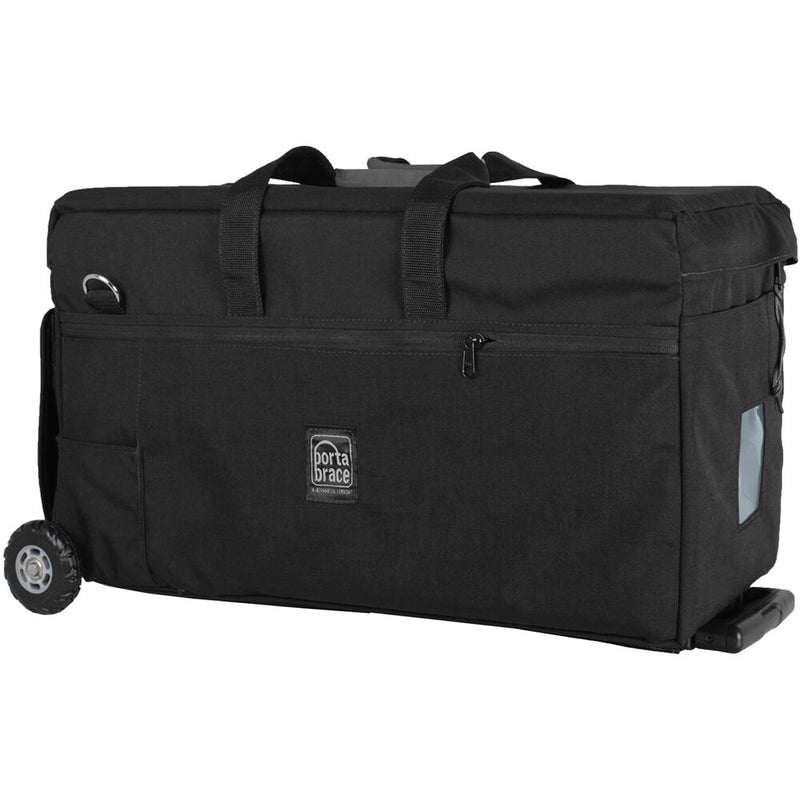 PortaBrace Wheeled Rigid Case with Dividers for KOMODO & Accessories (Black)