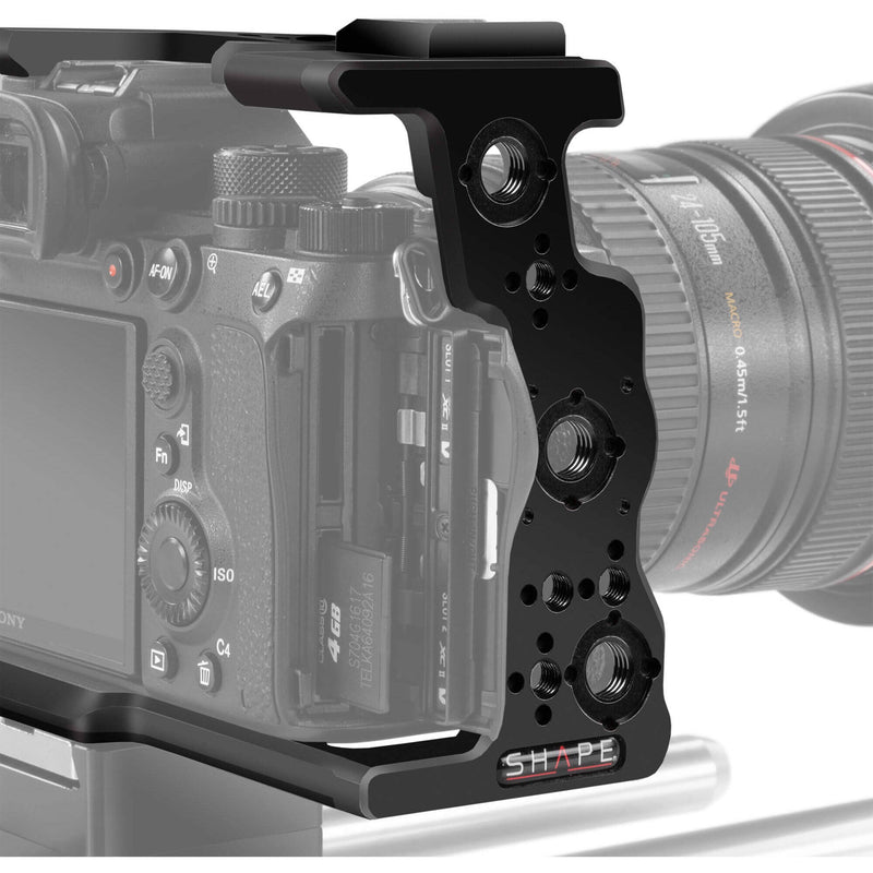 SHAPE Camera Cage with Top Handle and 15mm Baseplate for Sony a7S III