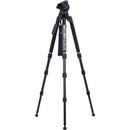 Miller CX10 SOLO-Q 100 3-Stage Carbon Fiber Tripod with Case