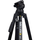 Miller CX10 SOLO-Q 100 3-Stage Carbon Fiber Tripod with Case