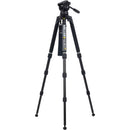 Miller CX10 SOLO-Q 100 3-Stage Carbon Fiber Tripod with Case