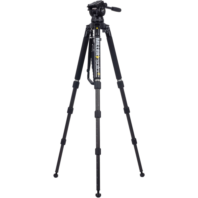 Miller CX14 SOLO-Q 100 3-Stage Carbon Fiber Tripod