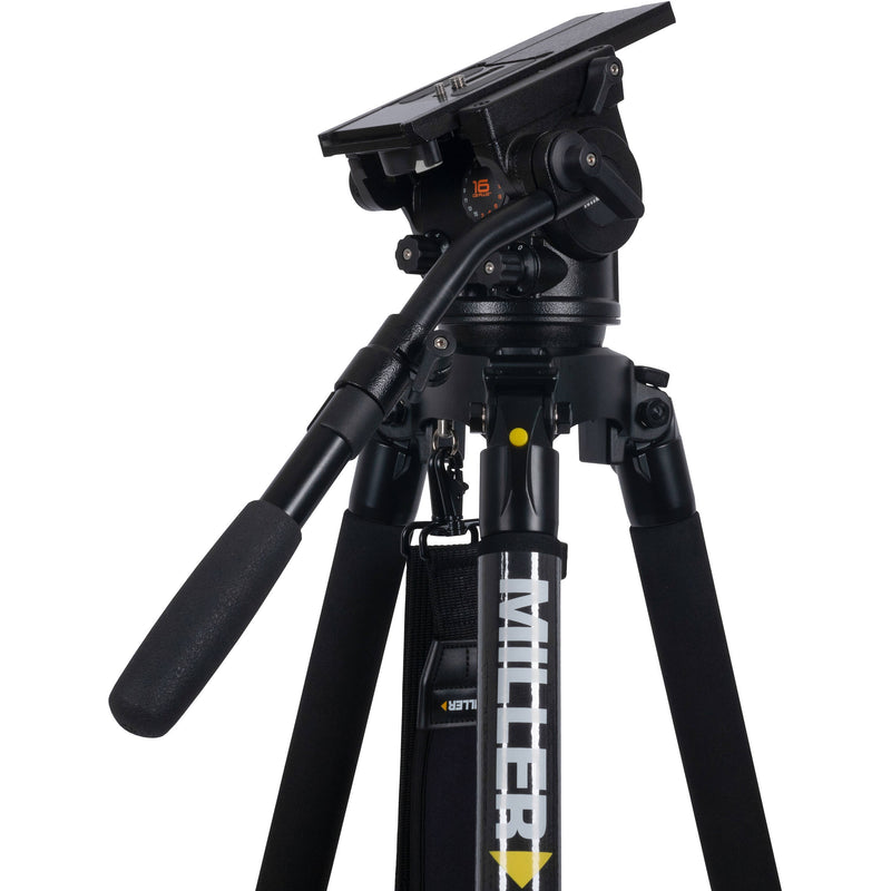 Miller Arrowx 3 2520 Solo-Q 100 3-Stage Carbon Fiber Tripod System (100mm)