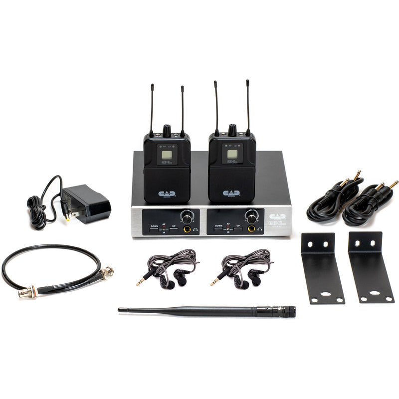 CAD GXLIEM2 Dual-Mix In-Ear Wireless Monitoring System (T: 902 to 928 MHz)