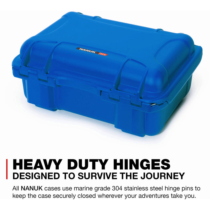 Nanuk 915 Hard Utility Case without Insert (Blue)