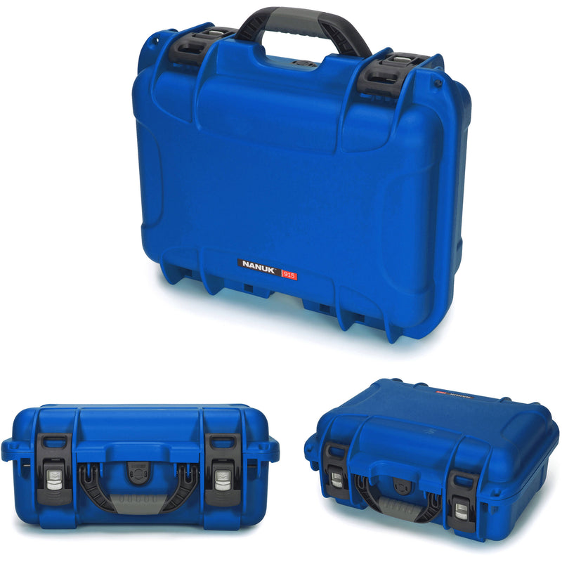 Nanuk 915 Hard Utility Case with Foam Insert (Blue)