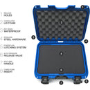 Nanuk 915 Hard Utility Case with Foam Insert (Blue)