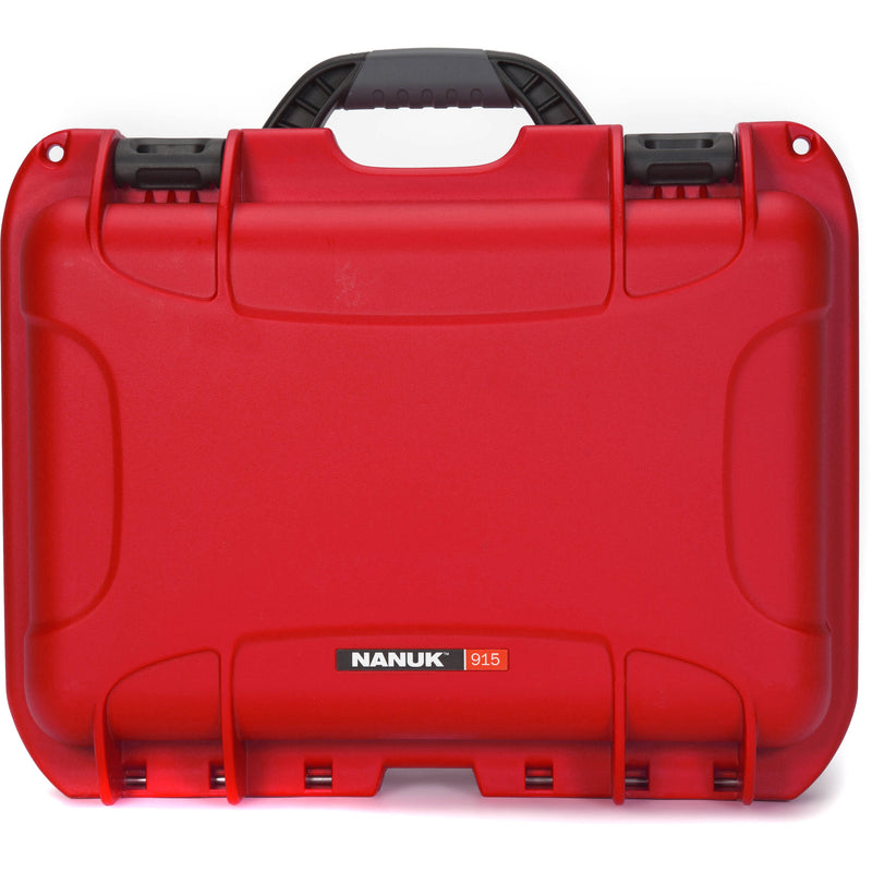 Nanuk 915 Hard Utility Case with Padded Divider Insert (Red)