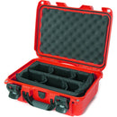 Nanuk 915 Hard Utility Case with Padded Divider Insert (Red)