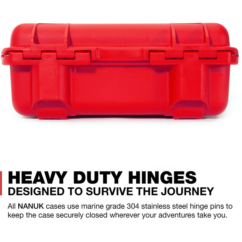 Nanuk 920 Hard Utility Case without Insert (Red)