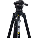 Miller CX14 Fluid Head & Solo-Q 100 2-Stage Carbon Fiber Tripod Kit