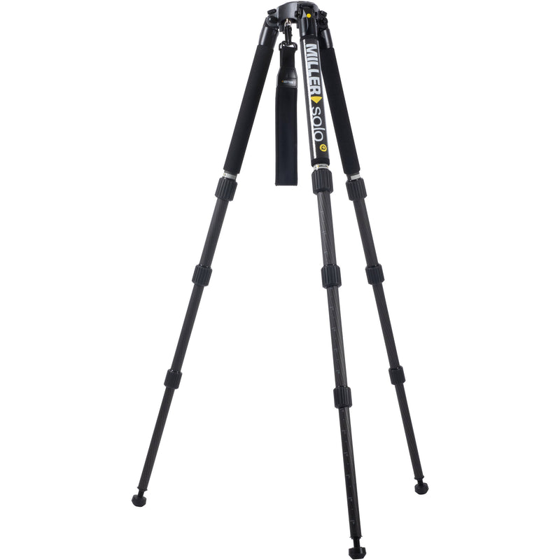 Miller Solo-Q 75 3-Stage Carbon Fiber Tripod