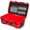 Nanuk 935 Wheeled Hard Utility Case with Foam Insert & Lid Organizer (Red)