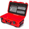Nanuk 935 Wheeled Hard Utility Case with Foam Insert & Lid Organizer (Red)