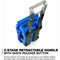 Nanuk 935 Wheeled Hard Utility Case with Padded Divider Insert & Lid Organizer (Blue)