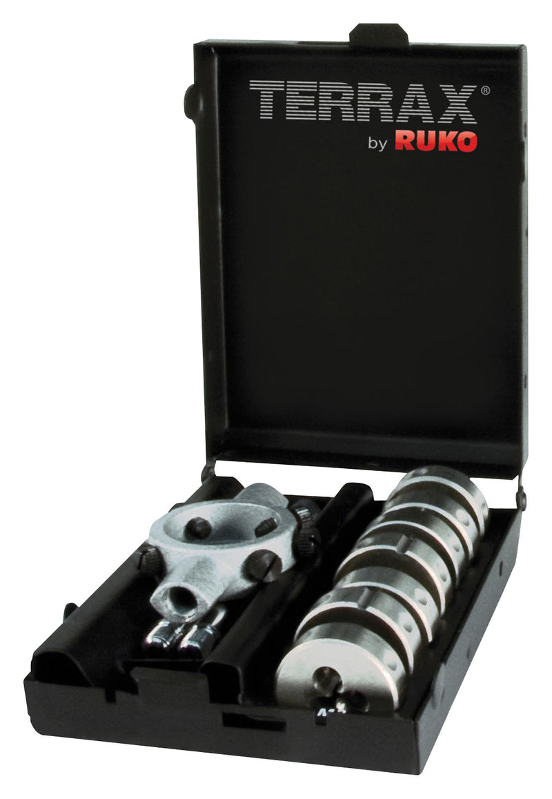 Ruko A245014 Thread Cutting Kit Steel Case 8 Piece