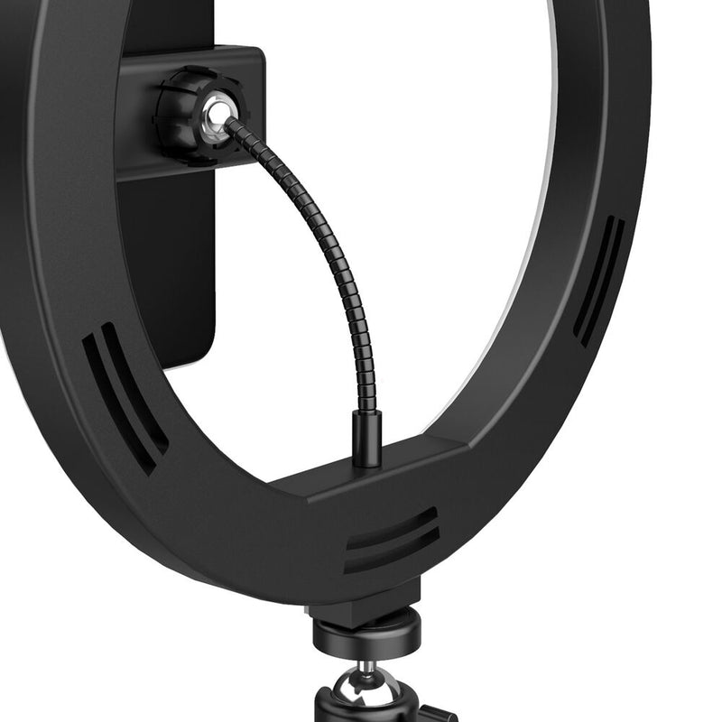 TRIGYN 10" Ring Light with Smartphone Holder and Desktop Tripod Stand