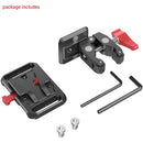 SmallRig Mini V-Lock Battery Plate with Claw-Shaped Clamp